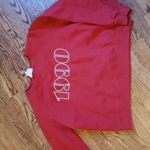 Sezane Bold Red 1990 Sweatshirt
